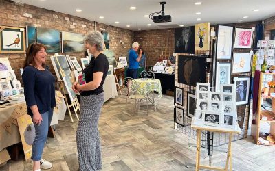 Art at The Cell, Bishops Itchington – Warwickshire Open Studios.